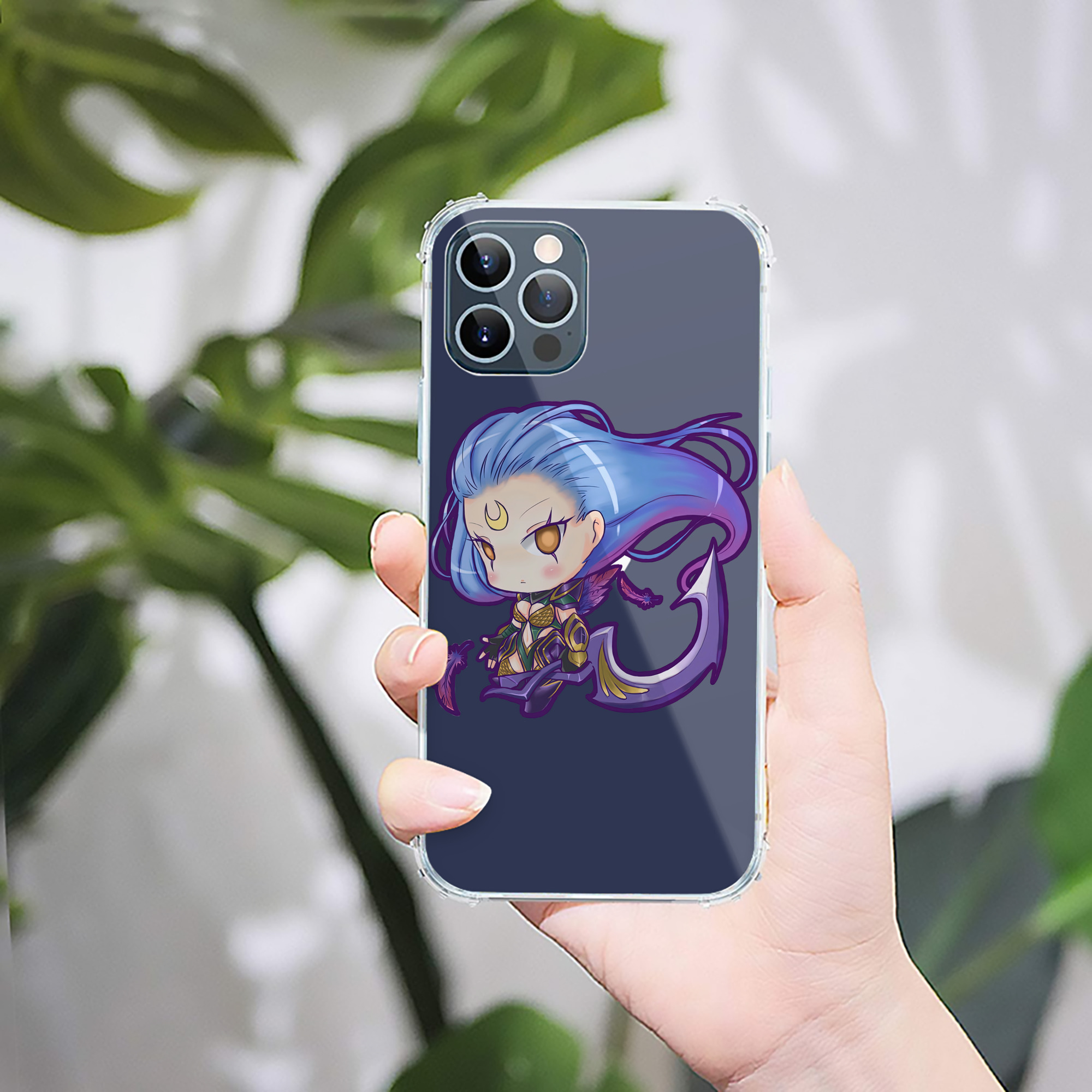 （画像用） リーグ・オブ・レジェンド League of Legends LOL 【iPhone 12シリーズ対応】透明スマホケース（クリアソフトケース）
